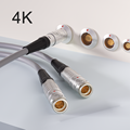 Compatible Lemo K Series Plug FGG Fixed Socket EGG 4K 4-48 Pins IP66/68 Waterproof Push-Pull Self-Latching Connector