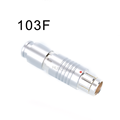 Compatible Fischer S Long Plug 103F Series 2/3/4/5/6/7/8/12 Pins Waterproof IP66/68 Push-Pull Self-Latching Connector CE/RoHS