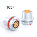Compatible Fischer S Plug DBPU/DBPE Vacuumtight Socket 105F Series 2-27 Pins Push-Pull Self-Latching Connectors IP66/68