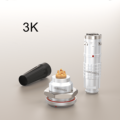 Compatible Lemo K Series Plug FGG Fixed Socket EGG 3K 2-18 Pins IP66/68 Waterproof Push-Pull Self-Latching Connector