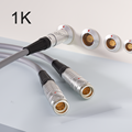 Compatible for K Series Plug FGG Fixed Socket EGG 1K 2-16 Pins IP66/68 Waterproof Brass Shell Gold-plated Contacts Connector