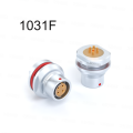 Compatible Fischer 1031F Series DBPLE Protruding Shell Fixed Socket Watertight IP68 Push-Pull Self-Latching Connector