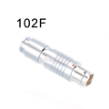 Compatible Fischer S Long Plug 102F Series 2/3/4/5/7/9 Pins Waterproof IP66/68 Push-Pull Self-Latching Circular Connector
