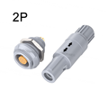Compatible Lemo PAG PKG PLG/CAB CKB CLB 2P Series Plug Fixed Socket 2-32 Pins Medical Plastic Push-Pull Connector
