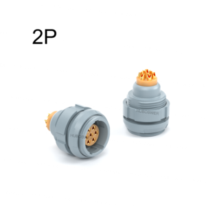 Compatible Lemo PKG PLG CKB CLB 2P Series Fixed Socket 2-32 Pins Medical Plastic Push-Pull Self-Latching IP50 Connector