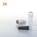 Docking Cable Connection Extend PHG Free Socket 2K Series Multipole 2-32 Pins Waterproof IP66/68 Push-Pull Circular Connector
