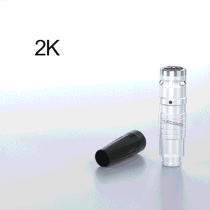 FGG Plug 2K Series 2/3/4/5/6/7/8/10/12/14/16/18/19/26/32 Pins Multipole Watertight IP66/68 Push-Pull Self-Latching Connector