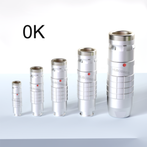 FGG Plug 0K Series 2/3/4/5/6/7/9/12 Pins Multipole Watertight IP66/68 Push-Pull Self-Latching Connector