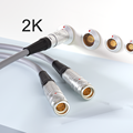HUBOSWER Compatible for K Series Plug FGG Fixed Socket EGG 2K 2-32 Pins IP66/68 Waterproof Push-Pull Self-Latching Connector
