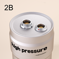 HUBOSWER Sealed Vacuumtihgt Fixed Socket HGG HEG 2B Series 2-32 Pins Pressure 30 Bar Push-Pull Self-Latching IP50 Connectors