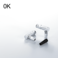 HUBOSWER Elbow Plug FHG 0K Series 2-12 Pins Right-Angle Waterproof IP66/68 Multipole Push-Pull Self-Latching Chrome Connector