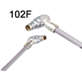 Right Angle 90 WSO Elbow Plug DBPE Socket 102F Series Type Multipole 2-5p/7p/9p Waterproof IP68 Push-Pull Connector