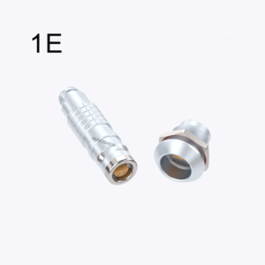 Waterproof IP68 Foolproof Blind-mating E Series 1E FFA ERA Multipole Flaw Detector Coaxial Gold-plated Copper Contact Connector